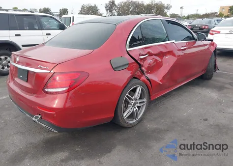 2018 Mercedes-Benz E 300 4Matic from USA, damaged, VIN WDDZF4KB2JA472875